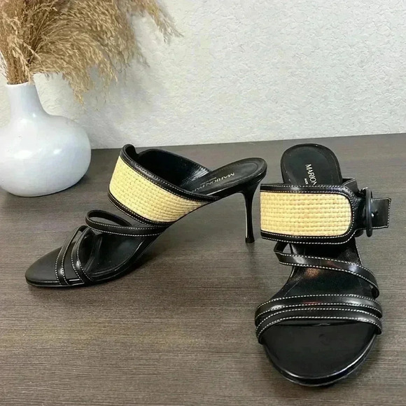 MARION PARKE  Minneapolis Heels Sandals Size 10 - Picture 4 of 13